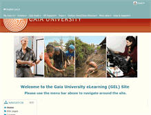 Tablet Screenshot of gel.gaiauniversity.org